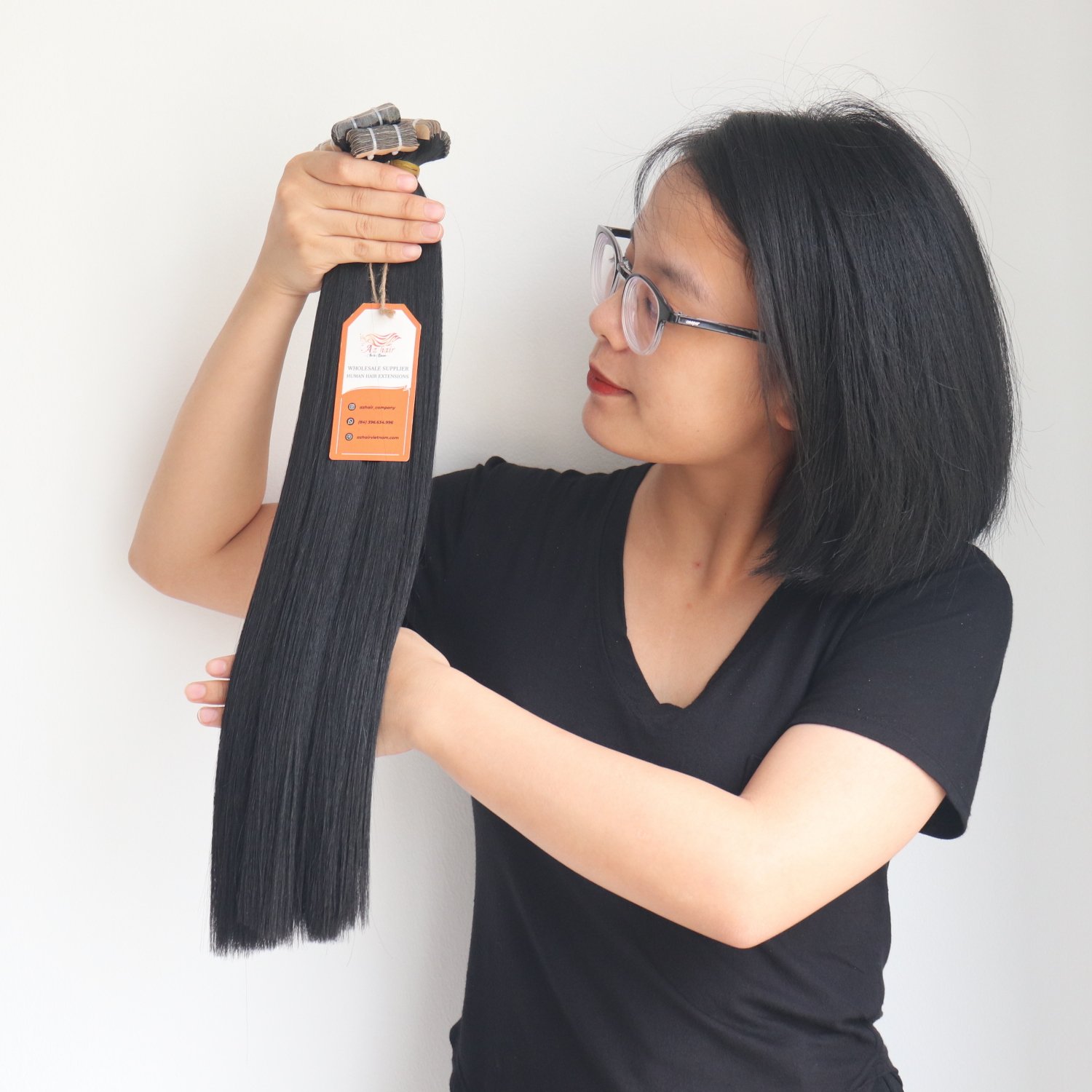 Supper Sale Wholesale 100% Raw Vietnamese Human Hair Virgin Tape In Hair Extensions Supper Double A+++