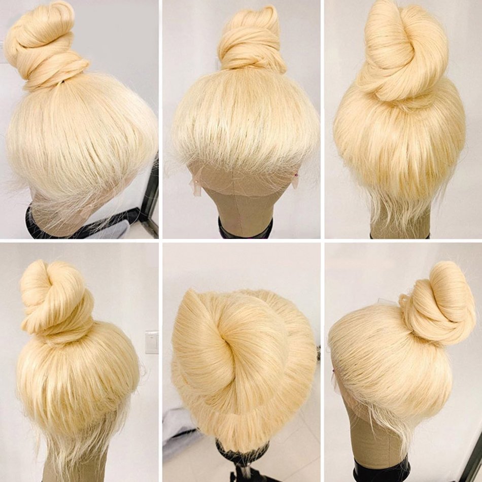 Blonde 613 Full Lace Wigs Bone Straight Human Hair Hd Lace Frontal Wigs Brazilian Human Hair Lace Front Wigs For Black Women