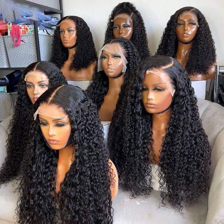 Raw Vietnamese Hair Lace Front Wig Virgin Cuticle Aligned Glueless Lace Human Hair Wig 13x6 HD Lace Frontal Wig For Black Women