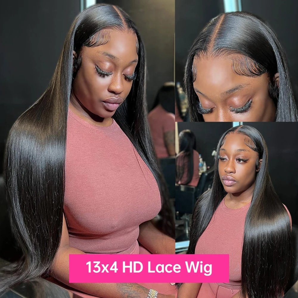 360 HD Lace Frontal Wig Vendor Silky Straight Wigs Human Hair Lace Front Brazilian Hair Full Lace Human Hair Wig For Black Women