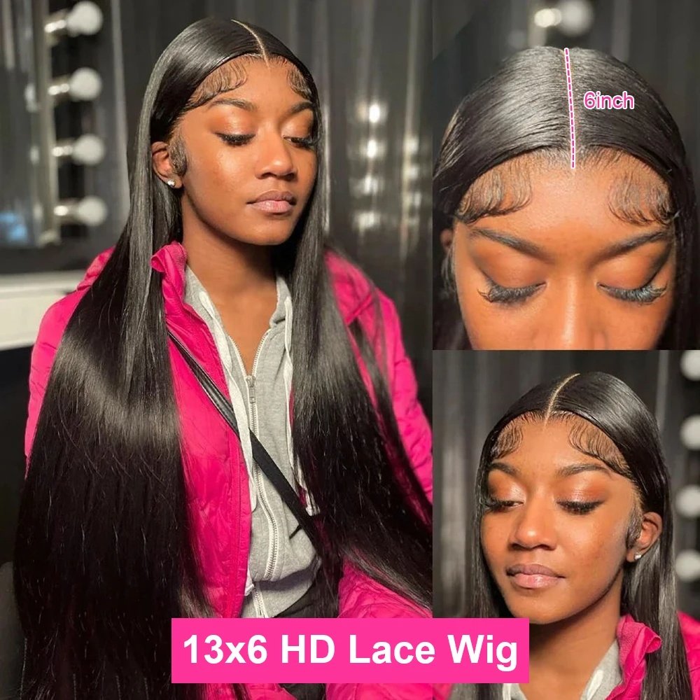 360 HD Lace Frontal Wig Vendor Silky Straight Wigs Human Hair Lace Front Brazilian Hair Full Lace Human Hair Wig For Black Women