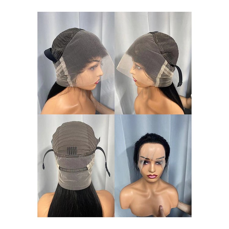 Factory Hot Selling High Density Full Lace Human Hair Wig Natural Hair Wig For Black Women