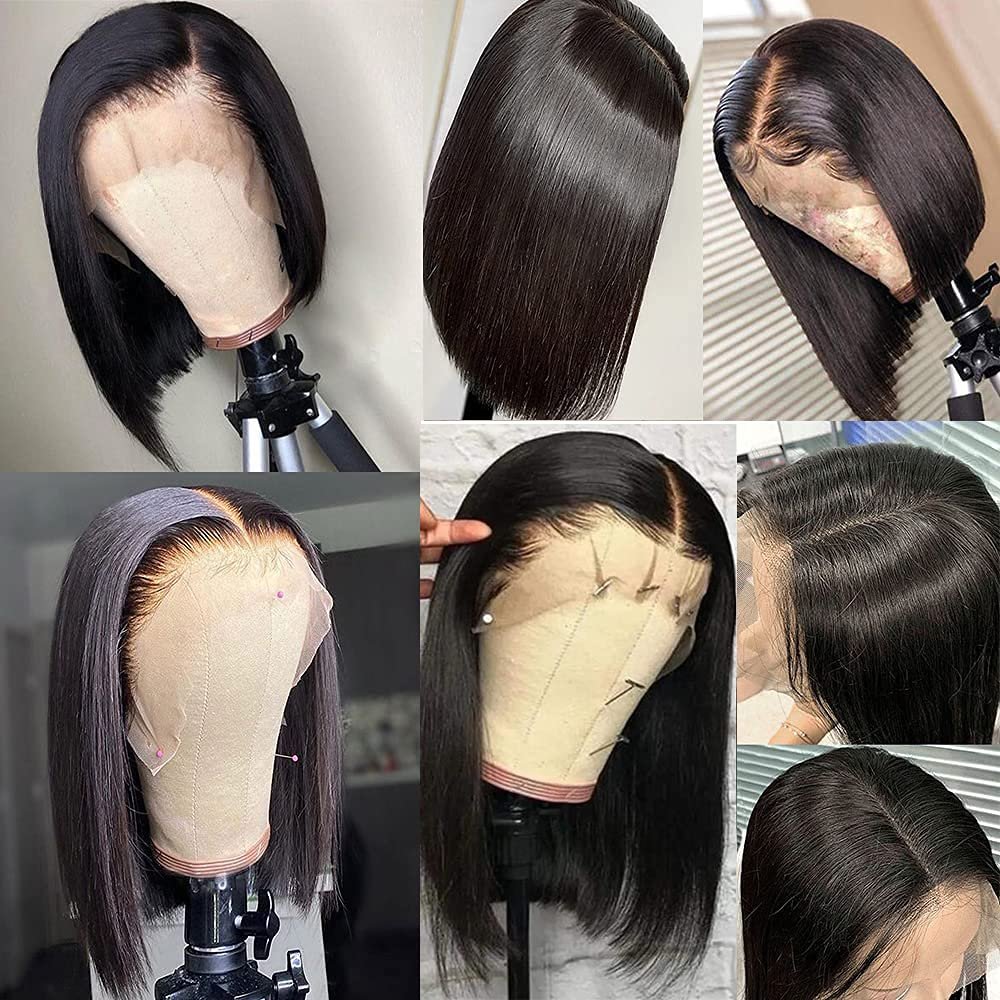 Hot Selling Natural Color Short Straight Curly BOB Wigs Cuticle Aligned Raw Virgin Hair Short 8-12 inch BOB Human Hair Wigs