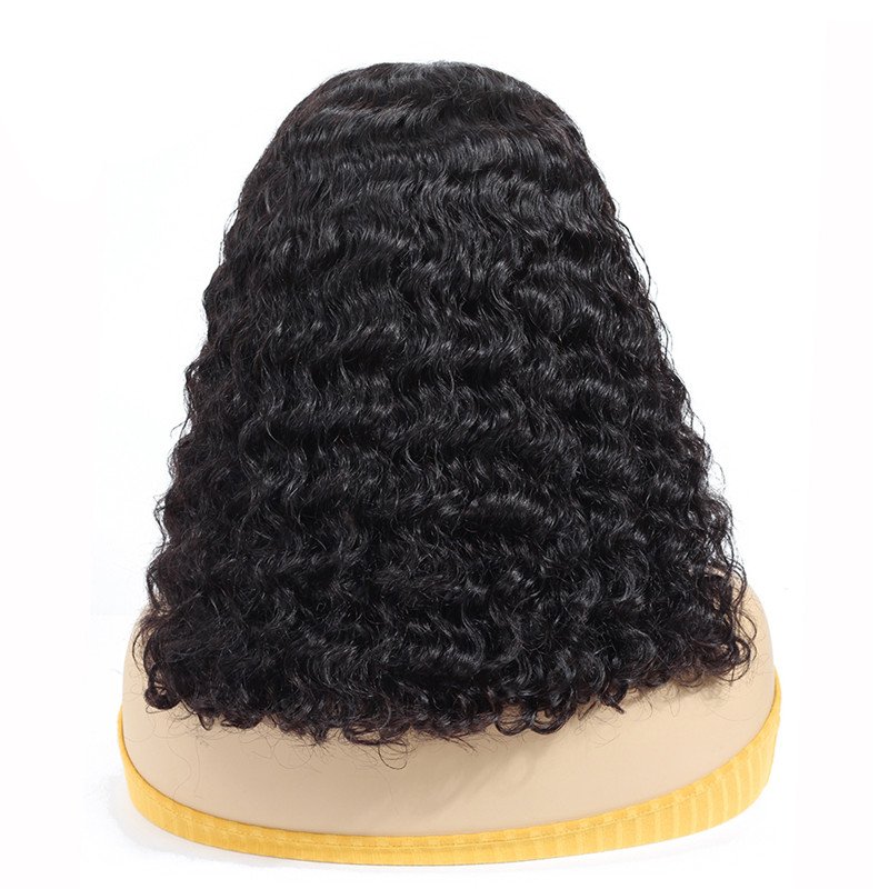 High Quality Wholesale Price Unprocessed Human Hair Wigs Wave 13x6 HD Lace Front Wig for Black Natural Women 1 Piece Long