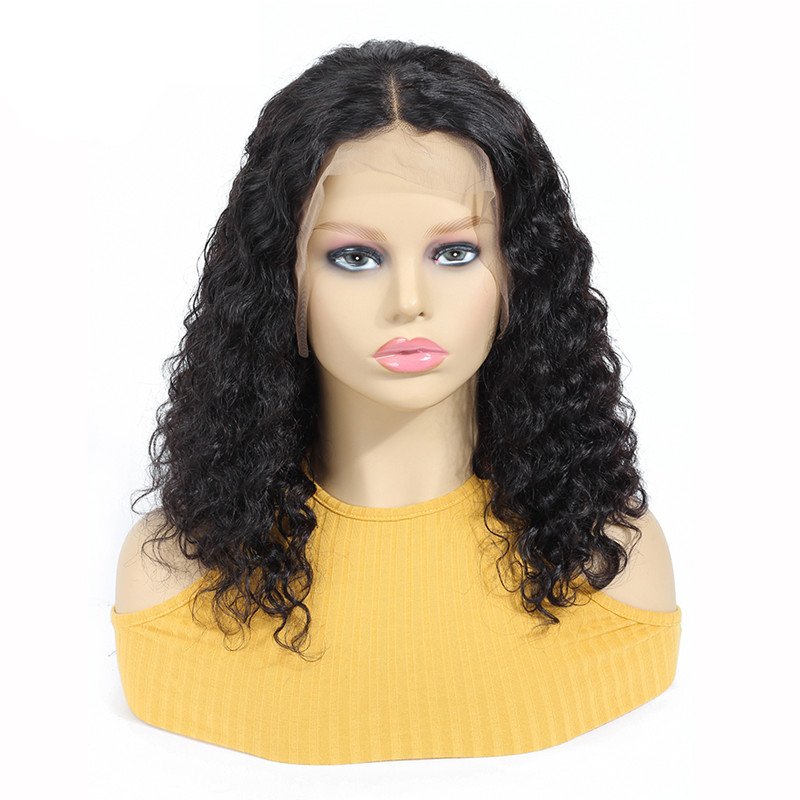High Quality Wholesale Price Unprocessed Human Hair Wigs Wave 13x6 HD Lace Front Wig for Black Natural Women 1 Piece Long