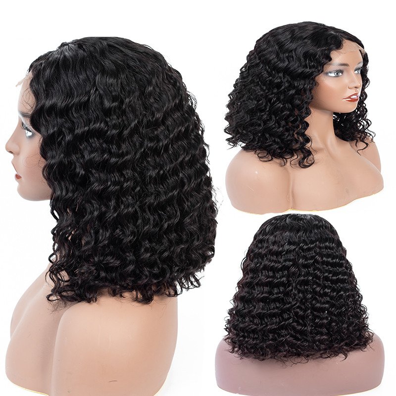 High Quality Wholesale Price Unprocessed Human Hair Wigs Wave 13x6 HD Lace Front Wig for Black Natural Women 1 Piece Long