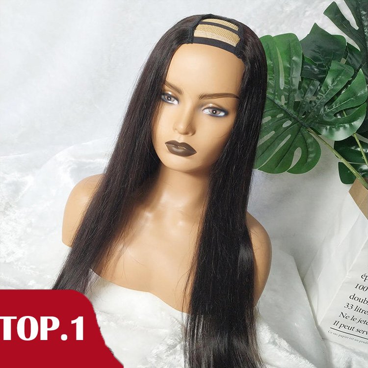 40 inch V Part Wigs Human Hair Raw Vietnamese Bone Straight Natural Human Hair Wig Wholesale Glueless Lace Front Wigs Human Hair
