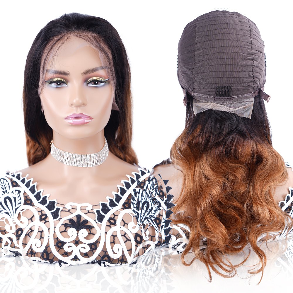 Wholesale 1B/30# Human Hair Wigs For Black Women 10A Virgin Transparent Lace Frontal Wigs 100% Human Hair Wig
