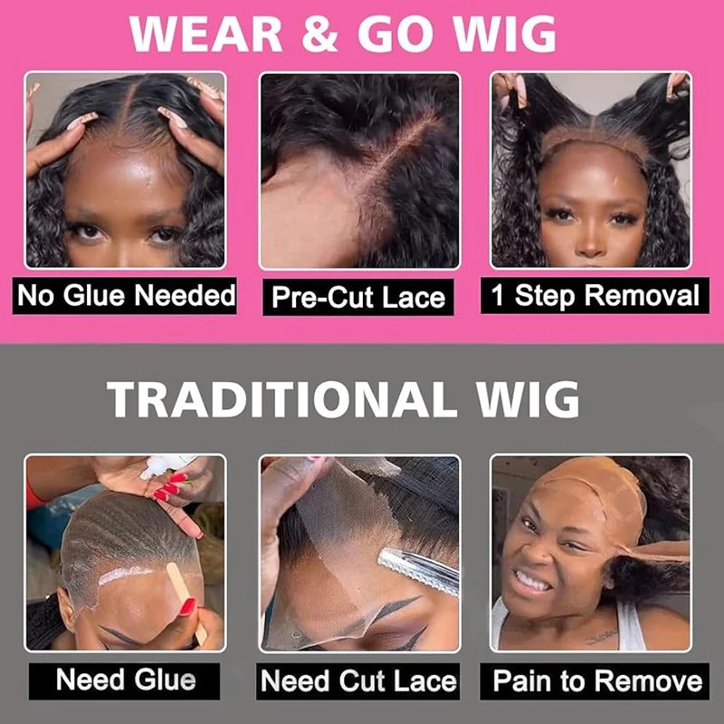 ISEE Wear Go Glueless Wigs 99J Burgundy Red Bob Human Hair Wigs 6X4 Lace Closure Wigs For Black Women Raw Vietnamese Hair