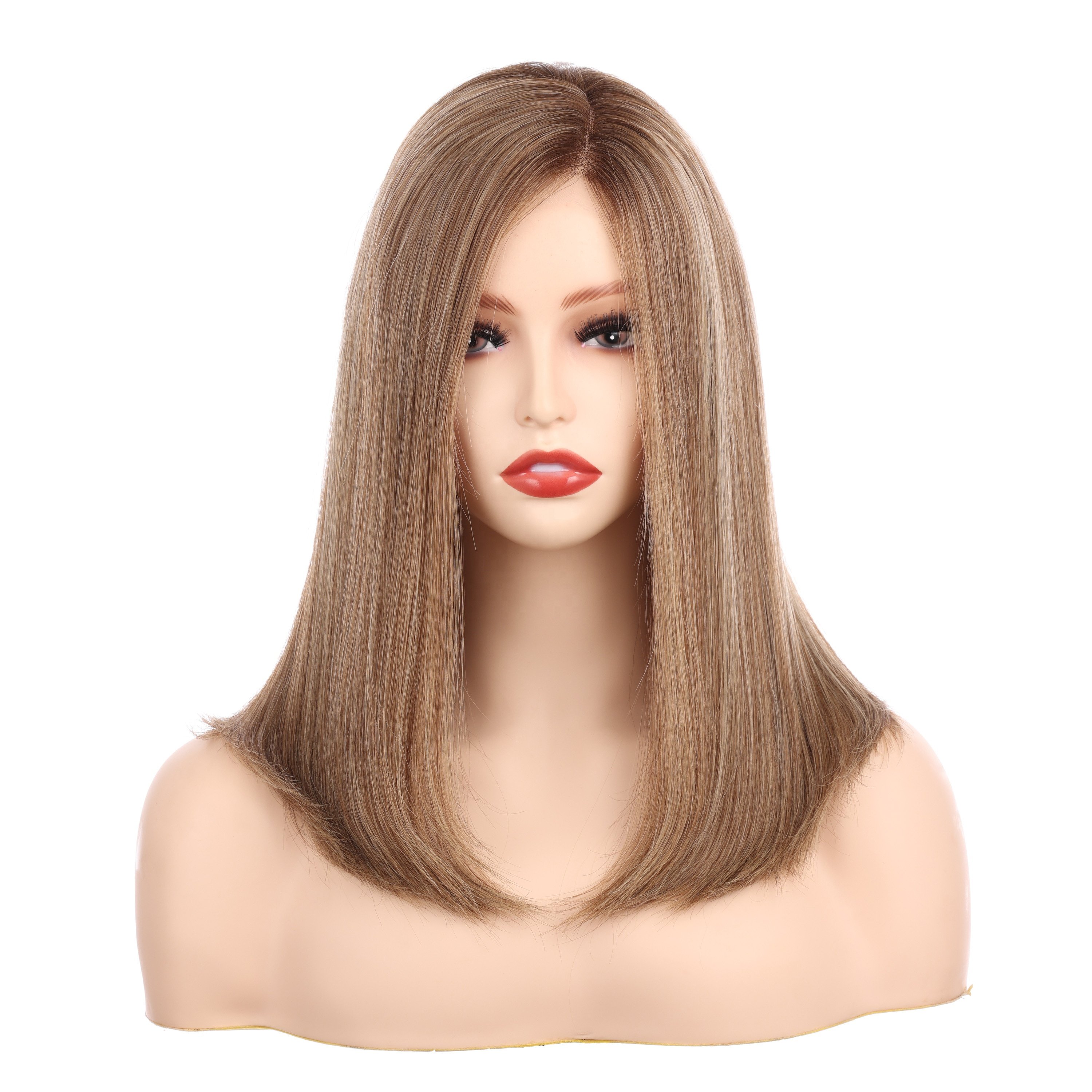 High quality Human Hair High Ratio Lace Front Medical Monofilament Wigs