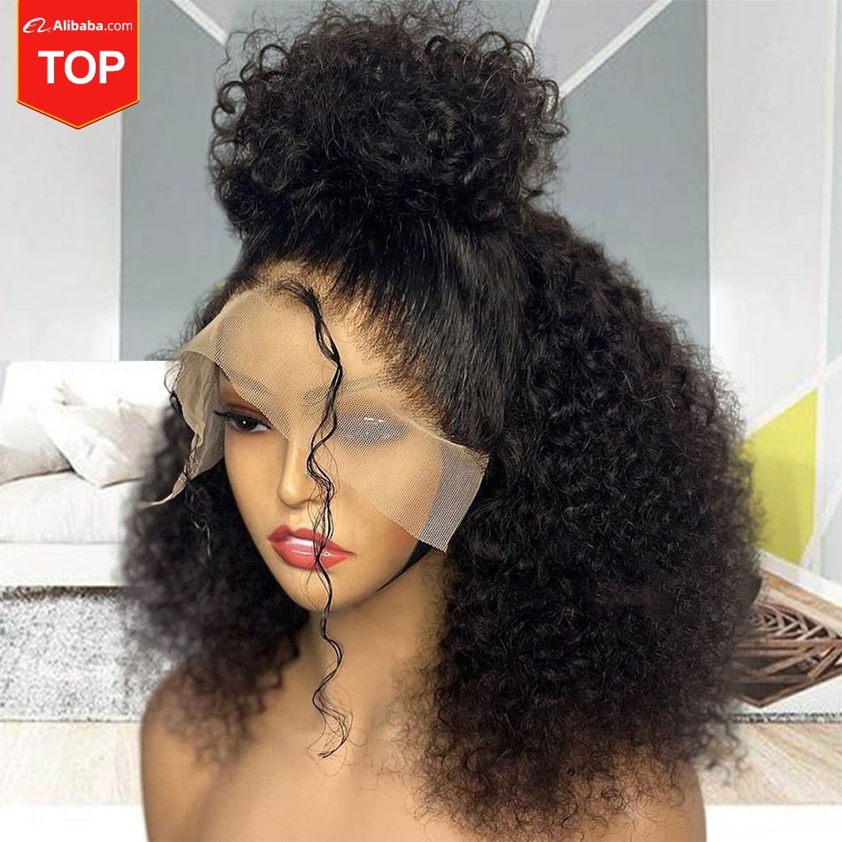 Wholesale Raw Hair Glueless Wigs Lace Front Wigs Short Pixie Curly Full Hd Lace Frontal Brazilian Human Hair Wigs