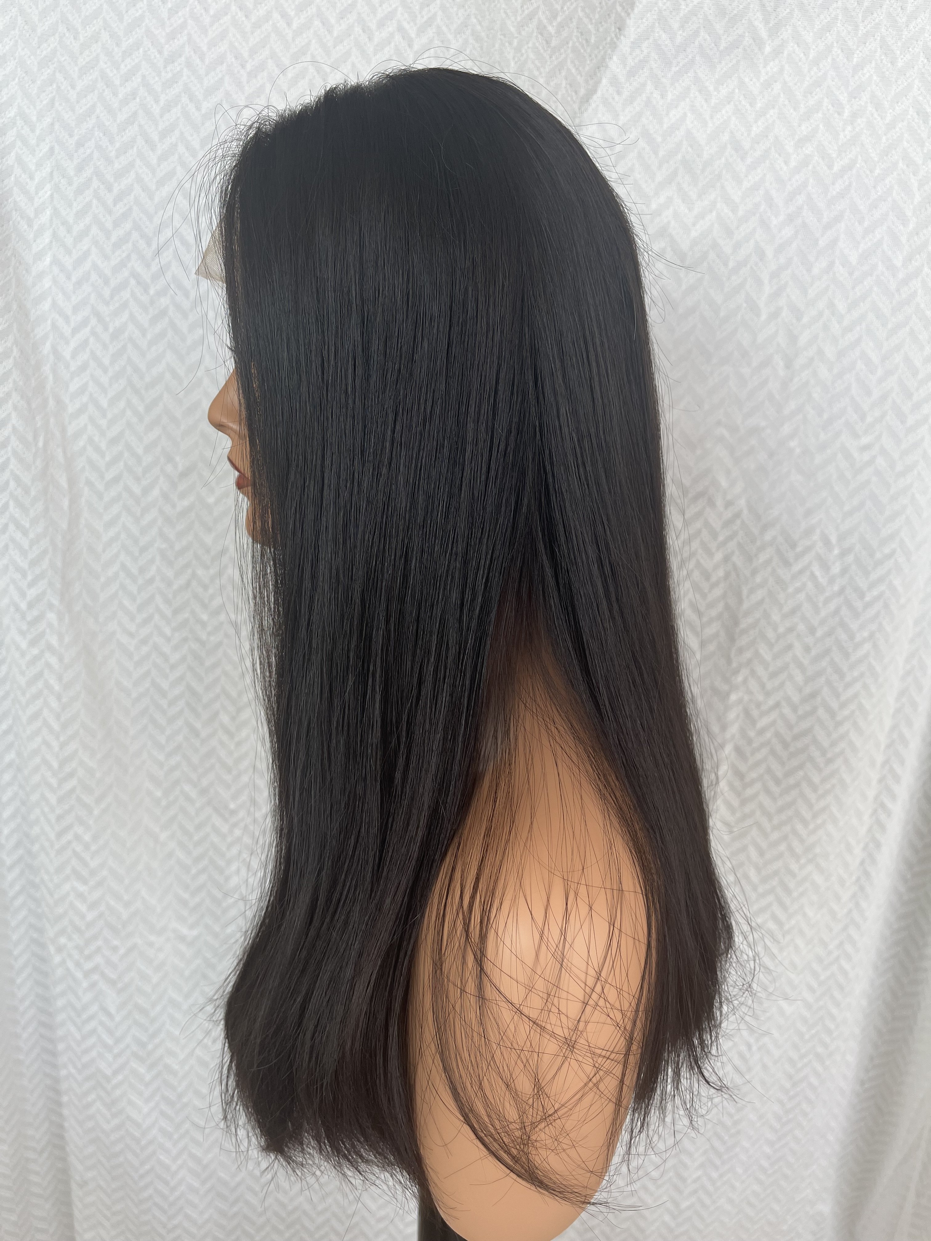 Ready to ship kosher jewish silk top and swiss lace top virgin european human hair wigs