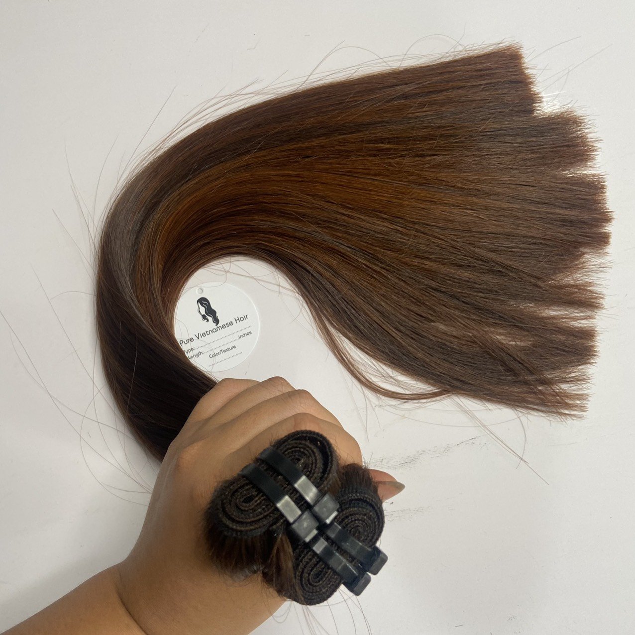 100% Unprocessed Raw Indian & Vietnamese Human Hair Bundle 30 Inches Stretched Length Curl Wave Styles Quality Extension Product