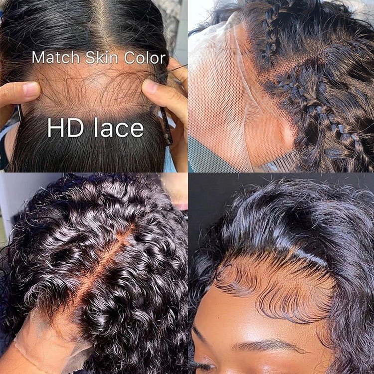 Pelucas Humana Pelo Natural Brazilian Hd Lace Front Wig Glueless Full Lace Human Hair Wigs Lace Frontal Wig For Black Women