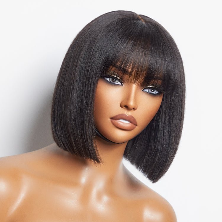 Vendors Human Hair, Wigs For Black WomenLace Front Wigs glueless Bob Wigs Human Hair ,
