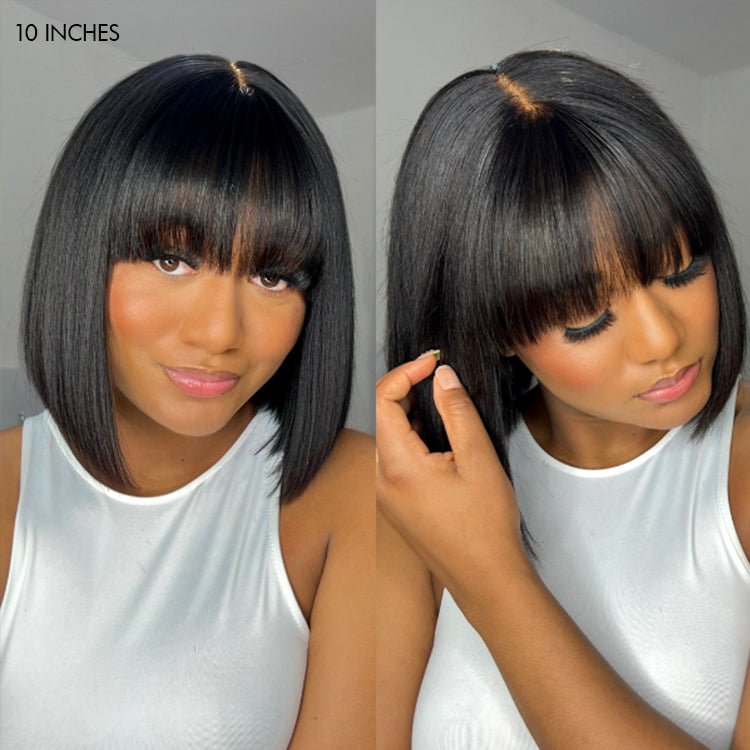 Vendors Human Hair, Wigs For Black WomenLace Front Wigs glueless Bob Wigs Human Hair ,