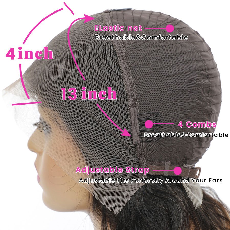 Wholesale 10A Raw Virgin Cuticle Aligned Bone Straight Brazilian Human Hair unprocessed 13x4 hd Lace Frontal Human Hair Wig
