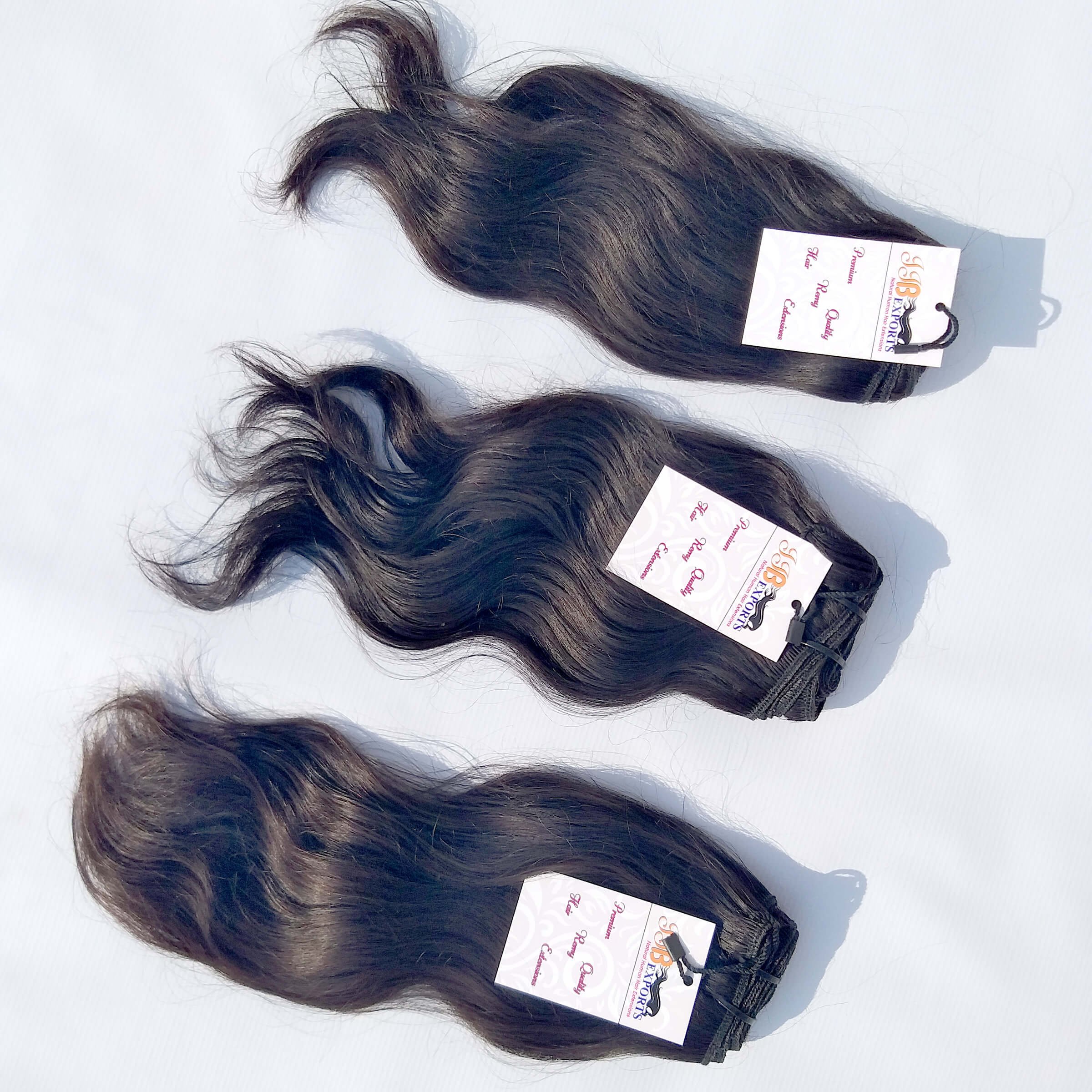 Raw Indian hair bundles, Indian Temple Raw straight human hair, raw virgin Brazilian wavy hair vendor wholesale distributors