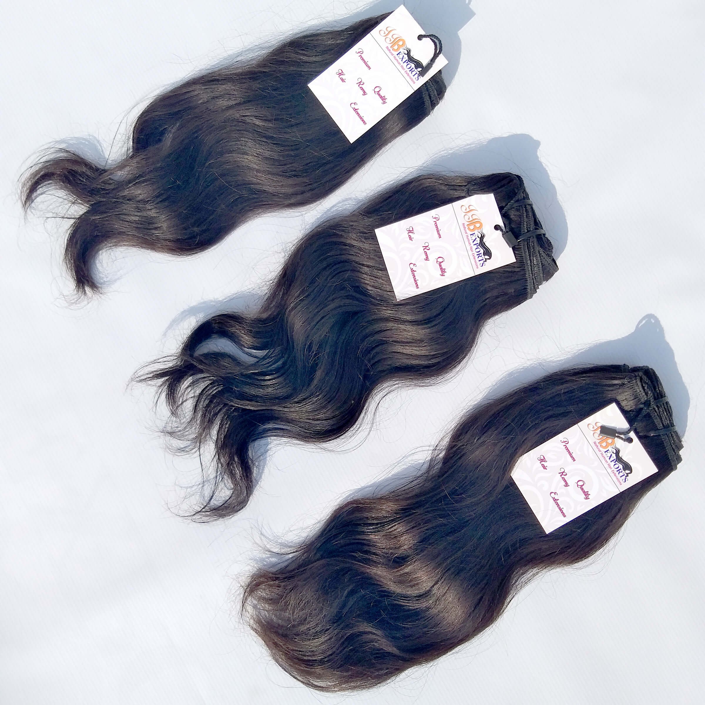 Raw Indian hair bundles, Indian Temple Raw straight human hair, raw virgin Brazilian wavy hair vendor wholesale distributors