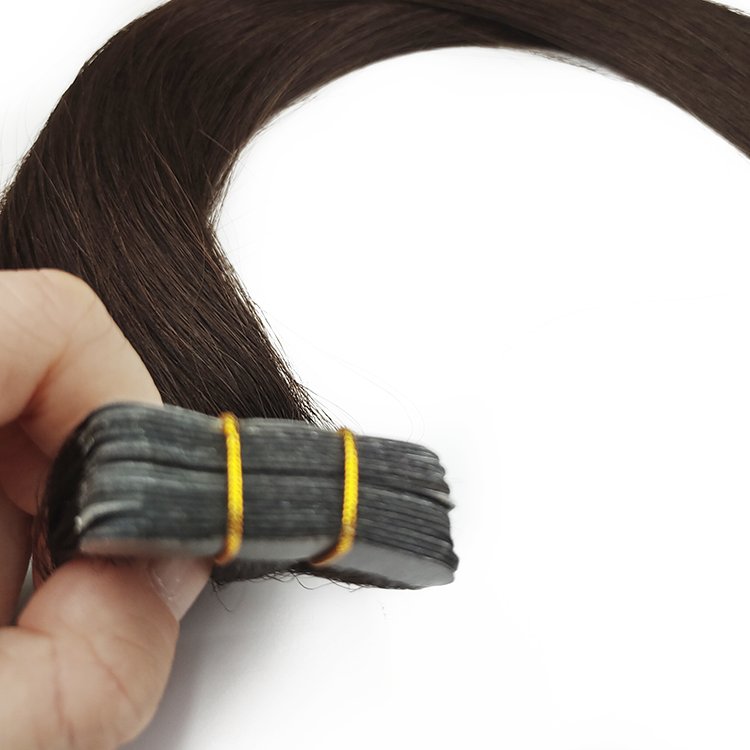 Xinda in stock Same day delivery First order offer tape in hair extension human 22 inch remy #2 customized hair for woman