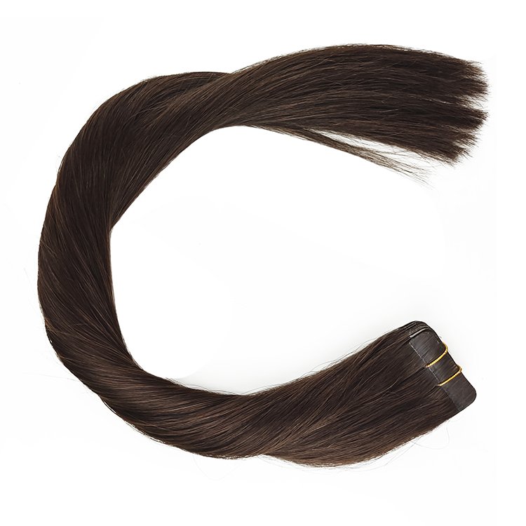 Xinda in stock Same day delivery First order offer tape in hair extension human 22 inch remy #2 customized hair for woman