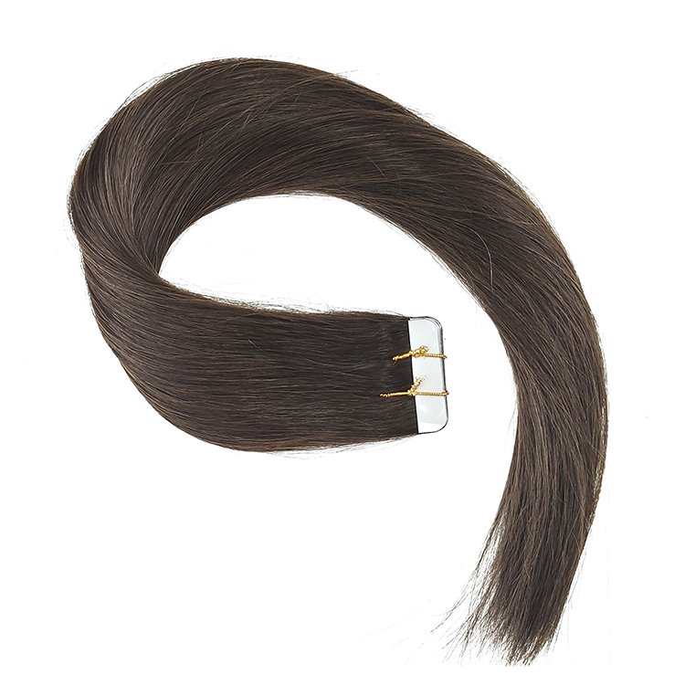 Xinda in stock Same day delivery First order offer tape in hair extension human 22 inch remy #2 customized hair for woman