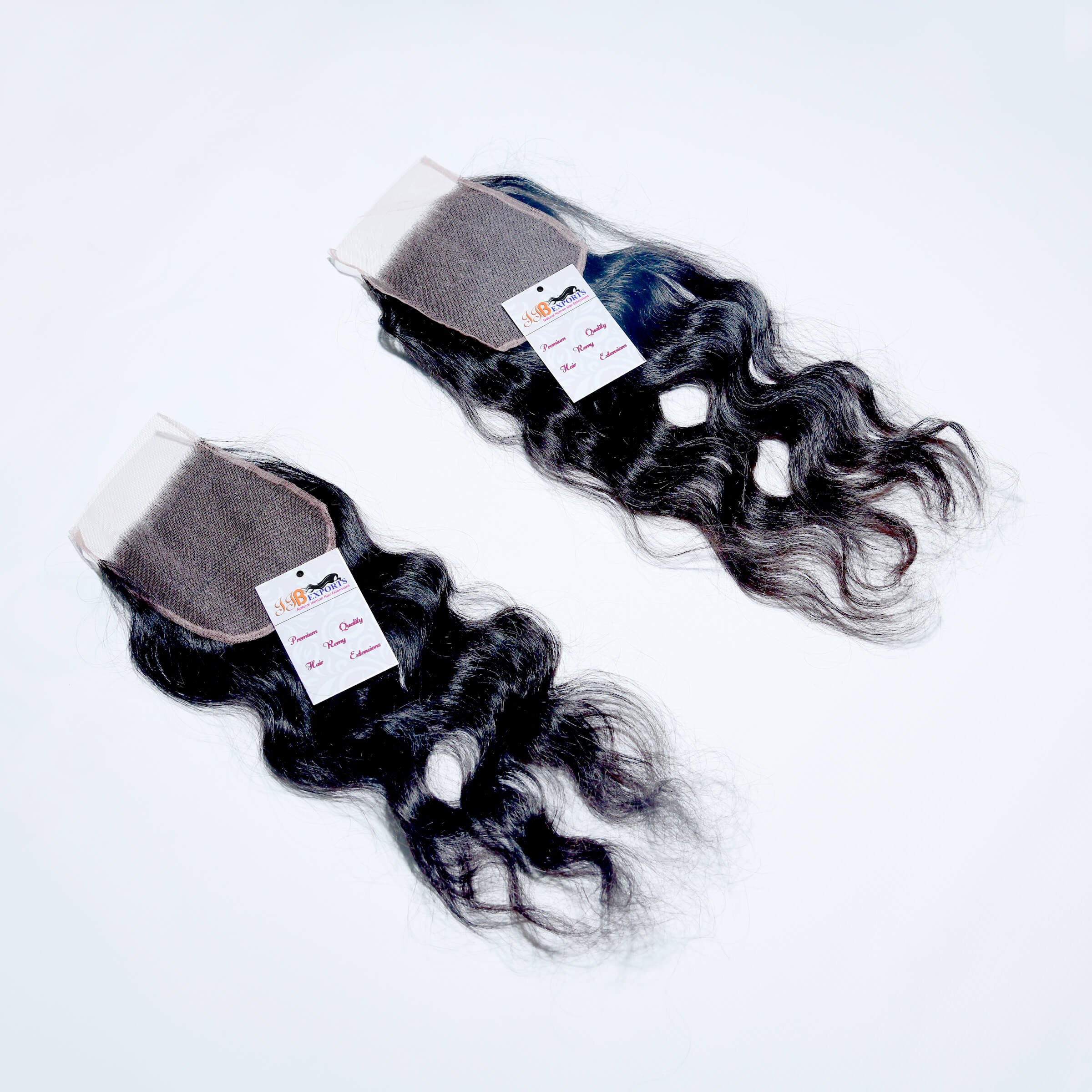 Transparent Swiss Film Lace Raw INDIAN Temple Hair, Raw Natural Wave Hair WEAVING HD Lace Closure ALL Colors available