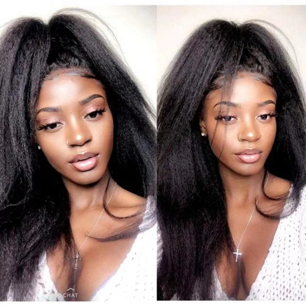 Raw Human Hair Wigs for Black Women Hd Lace Front Wig Kinky Straight Curly Wig Brazilian Mink Virgin Cuticle aligned Hair