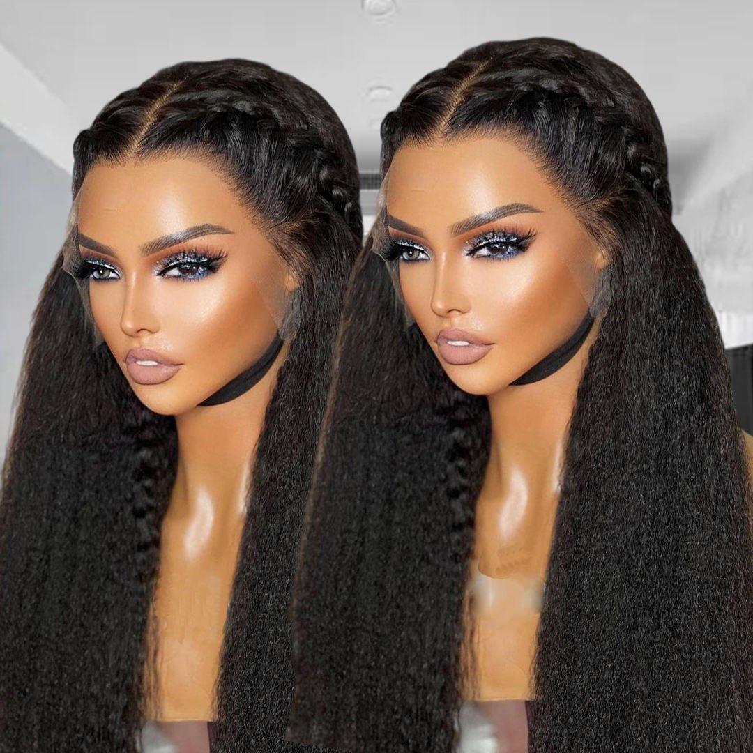 Raw Human Hair Wigs for Black Women Hd Lace Front Wig Kinky Straight Curly Wig Brazilian Mink Virgin Cuticle aligned Hair