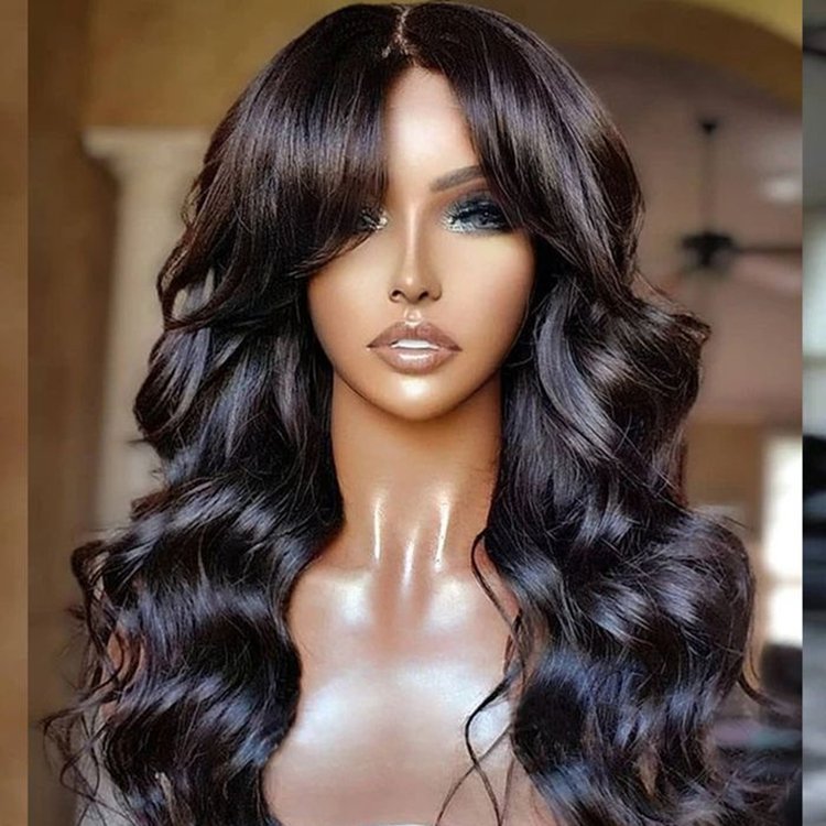 Frontal Glueless Full Hd Lace Wig,Cuticle Aligned Virgin Raw Indian Hair Wig,Unprocessed 100% Full Lace Human Hair Wig