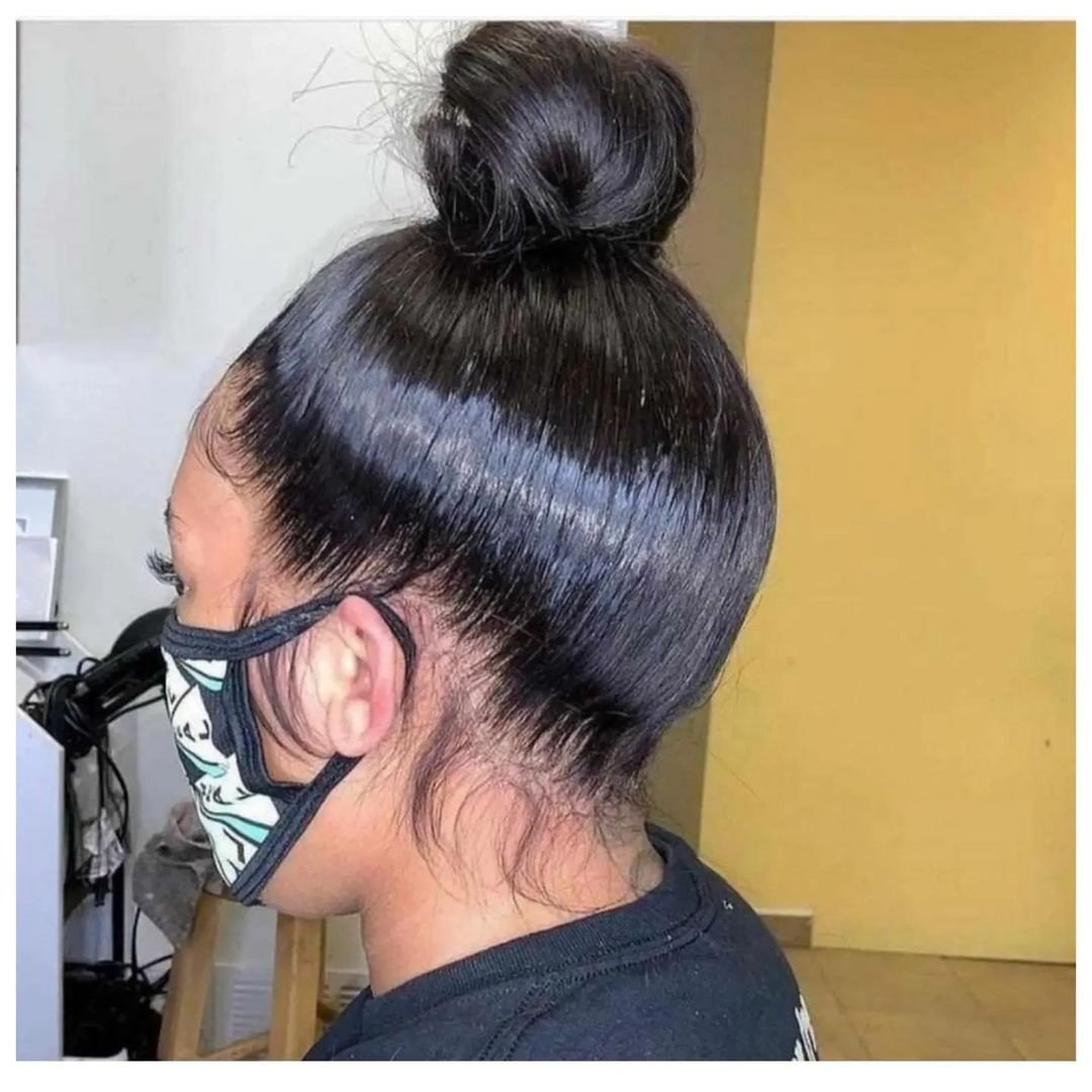 Glueless 360 Lace Frontal Wig Unprocessed 100% Brazilian Virgin Human Hair Transparent Swiss Lace Front Wigs for Black Women
