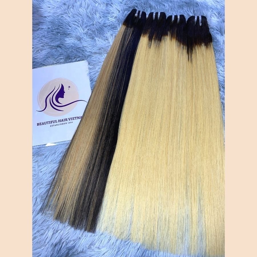Stunning Blonde Hair Extensions Super Shiny Beautiful Blonde Hair Soft No Tangle Cheap Human Hair, Hair Bundles, Peruvian Hair