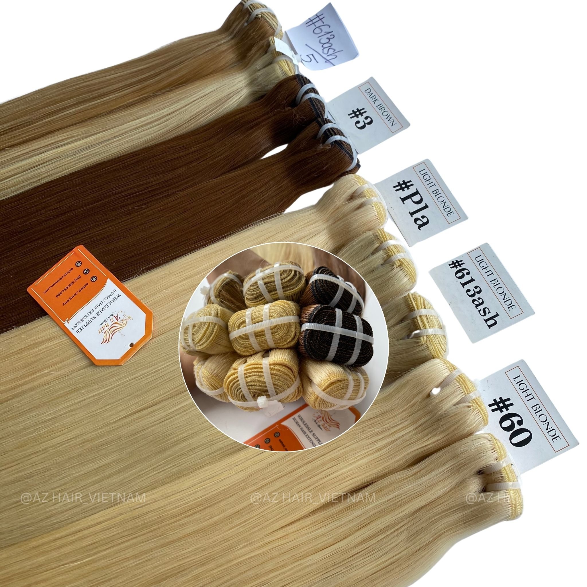 Hot Selling Wholesale Factory Price Weft Hair Extensions 100% Human Raw Vietnamese Hair Remy Virgin Weft Hair