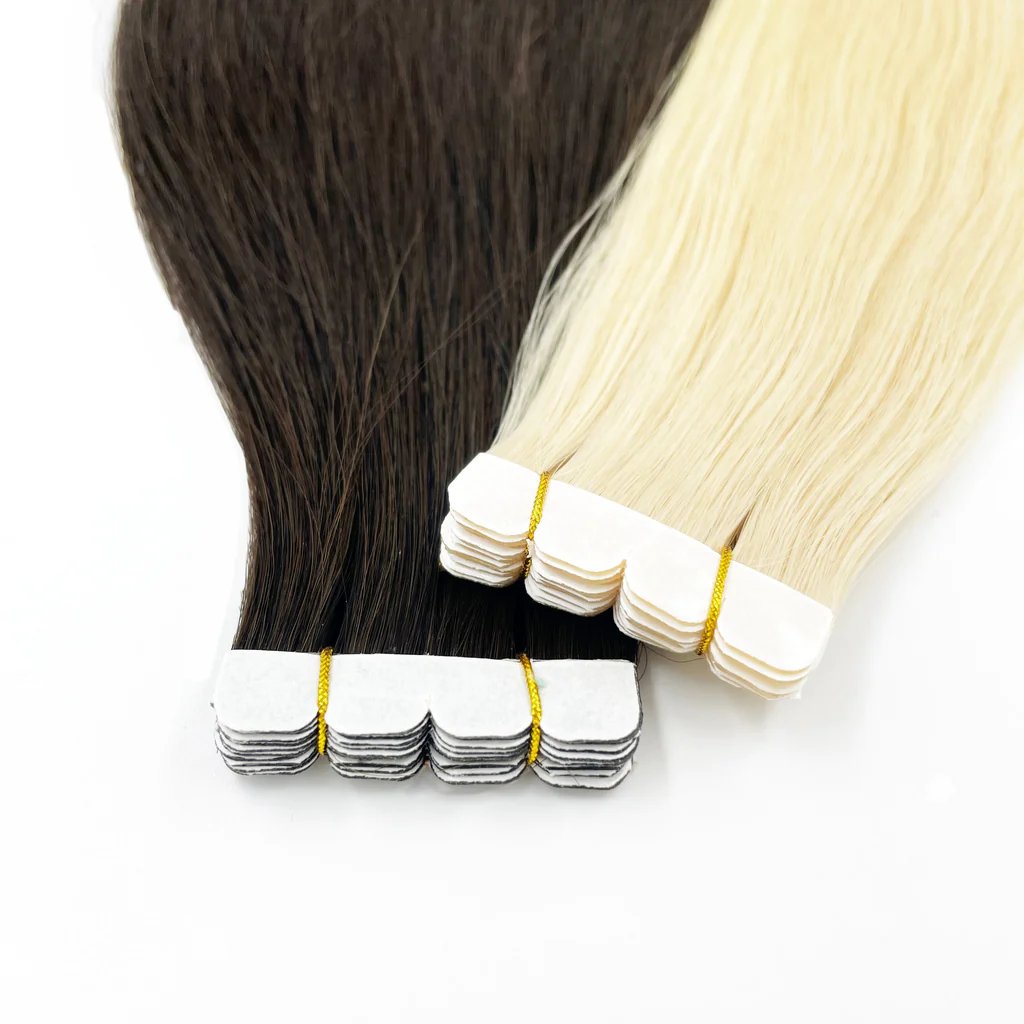 Russian Tape Hair Wholesale Tape Hair Extensions Invisible Human Tape In Hair Extensions From Vietnam