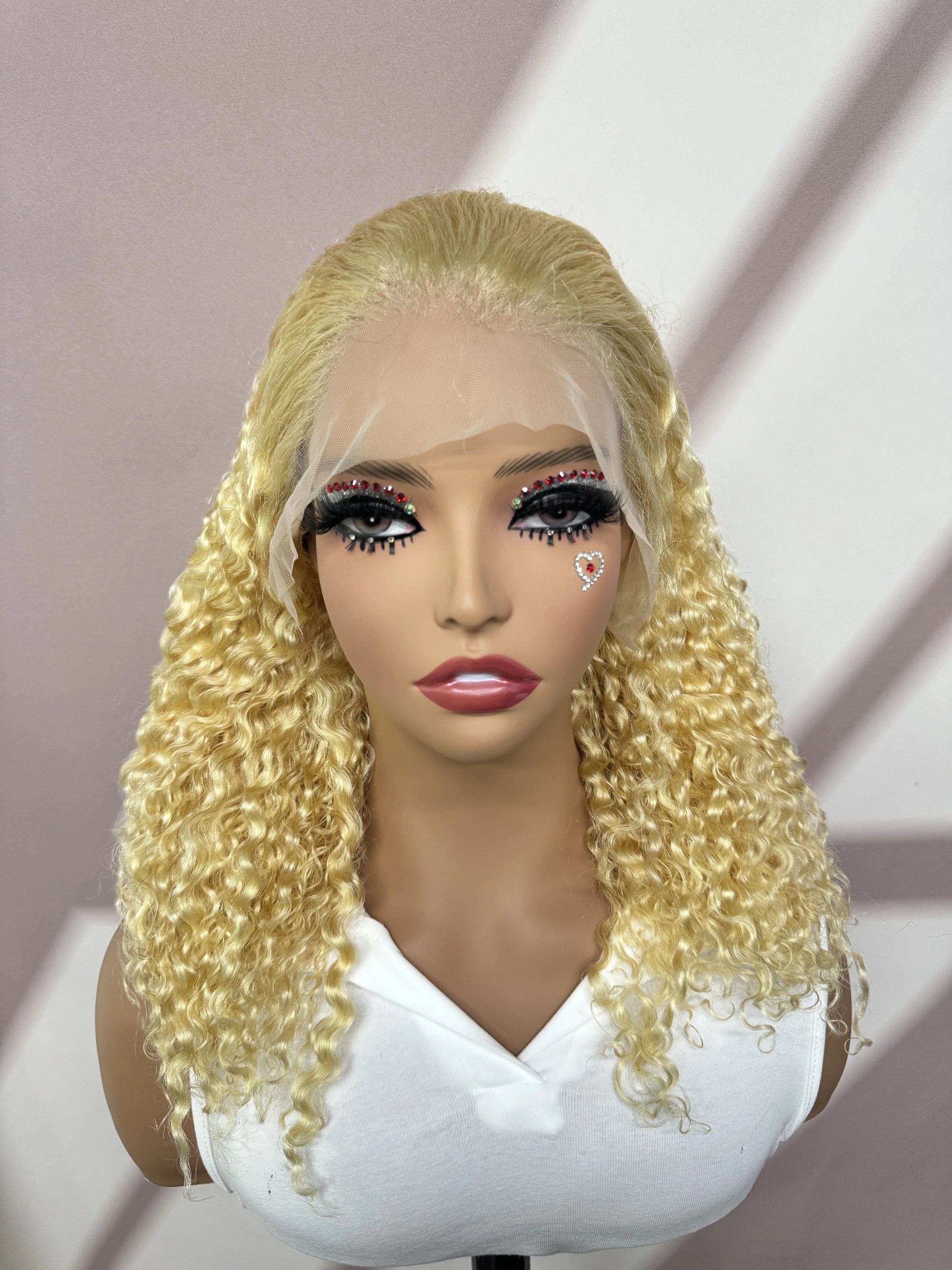 100% Brazilian Remy Hair 250% Density Burgundy Bob Curly Wigs 13x4 Lace Frontal Water Wave Human Hair Wigs for Black Women
