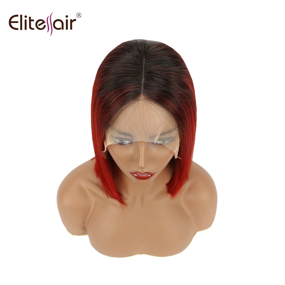 Short Bob Transparent Hd Lace Human Hair Wig,8-14inch Mink Brazilian Hair Wig,13x4 Closure Short Bob Wigs For Black Women