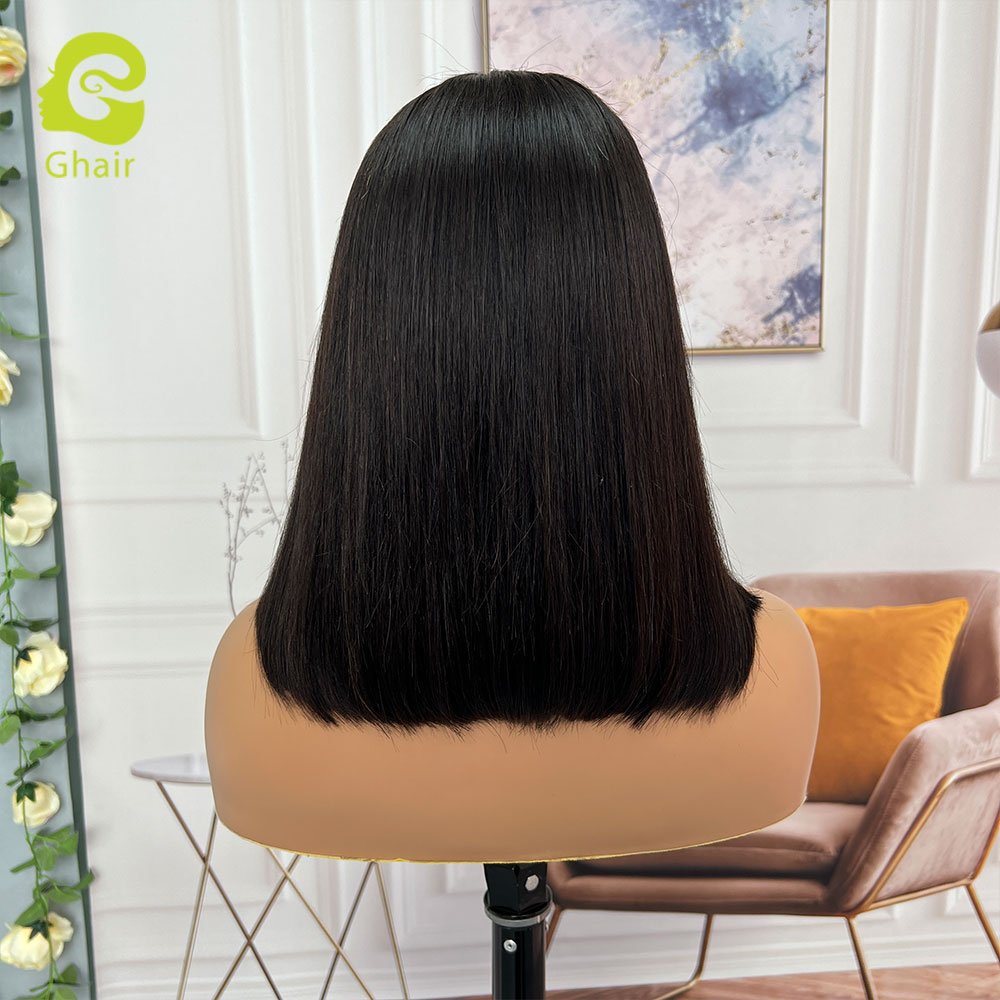 Cheap Short Bob Transparent Hd Lace Human Hair Wig,8-14inch Mink Indian Hair Wig,HD Short Bob Wigs For Black Women