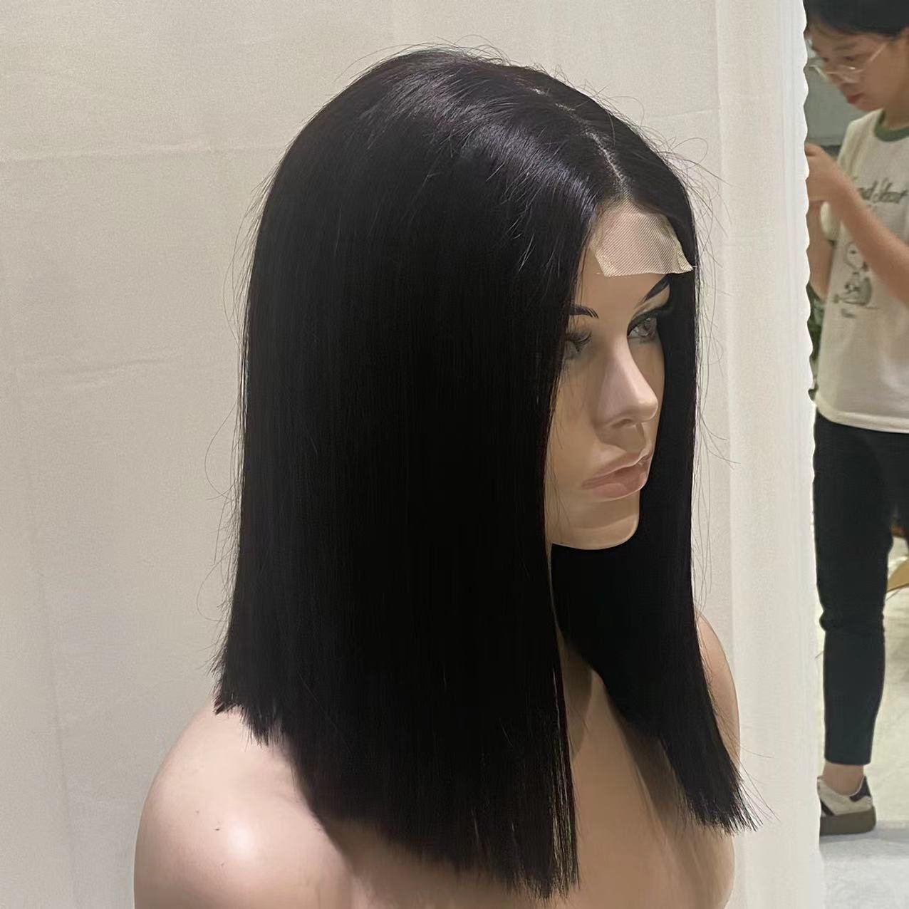 Ruyi Best Transparent Full Lace Human Hair Wig,Human Hair Frontal Lace Wig, Raw Virgin Hair Wig pelucas cabello humano
