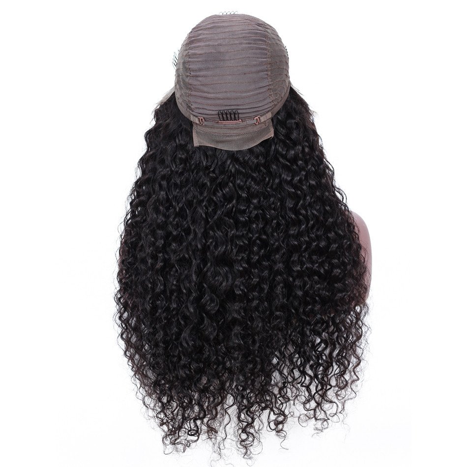 Cheap Kinky Curly 13X6 Hd Human Hair Lace Front Wigs Pre plucked Hd Lace Frontal Wigs Brazilian Human Hair Wigs For Black Women