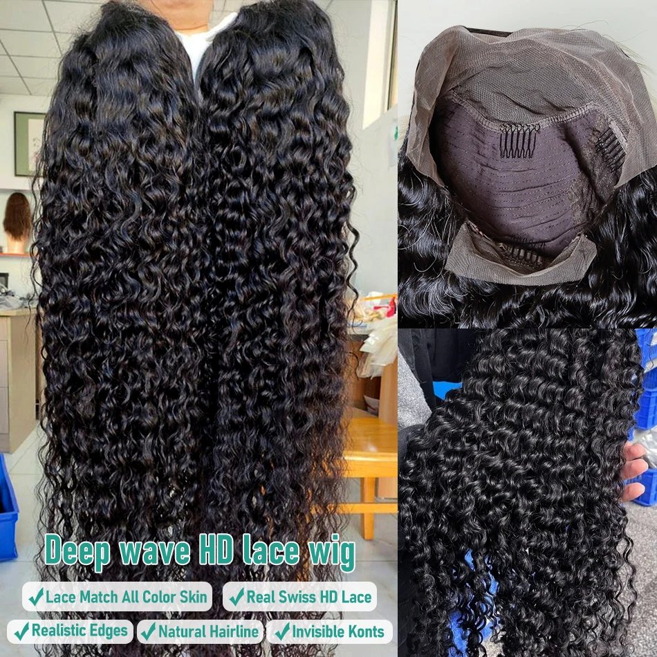 Glueless Full Hd Lace Wigs For Black Women Kinky Curly Lace Front Wigs Raw Vietnamese Hair Natural Human Hair Wig with Frontal