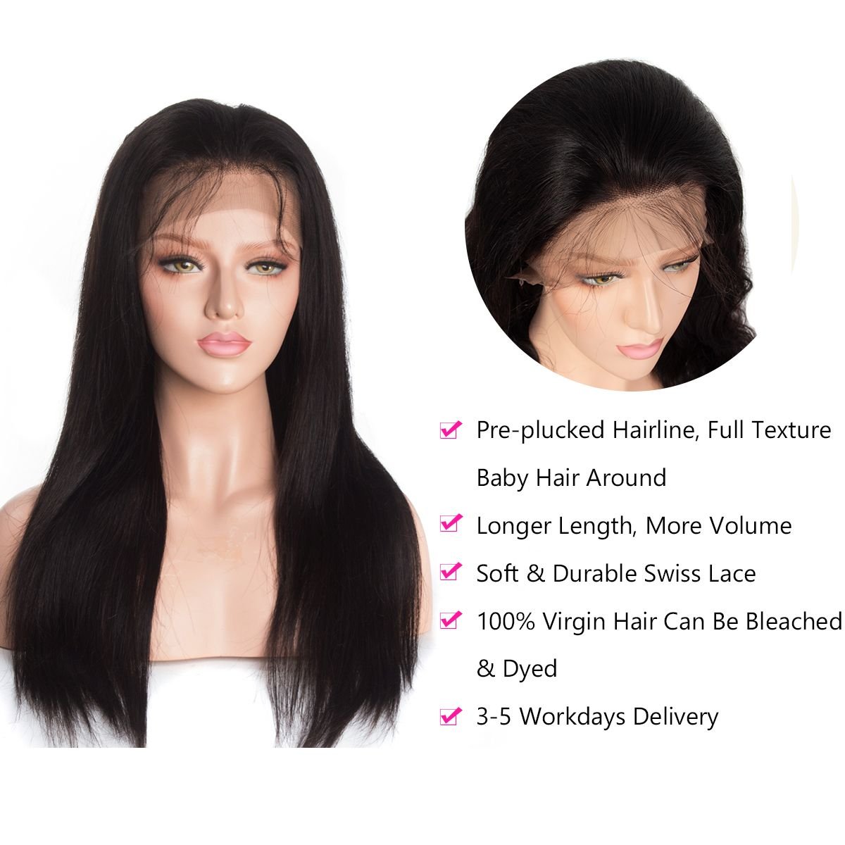 Glueless Cuticle Aligned 613 Afro Kinky Pixie Cut Long Short Transparent HD Full Lace Lace Front Human Hair Wig With Baby Hair