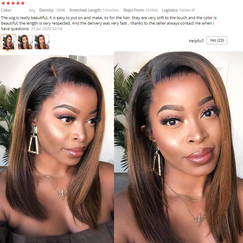 1b Brown Colored Straight Short Bob Human Hair Wigs Cuticle Aligned Human Hair Wigs For Wholesale Virgin Hair Wigs