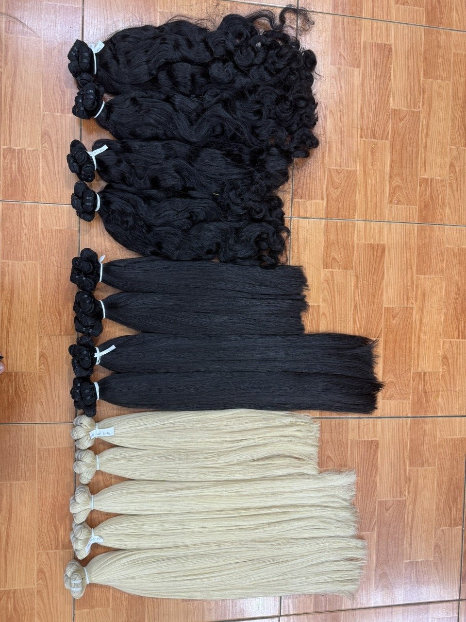 100% Virgin Vietnamese Remy Hair Extensions Natural Black Long Weft Hair Bundles Raw Human Hair Wigs Dyed
