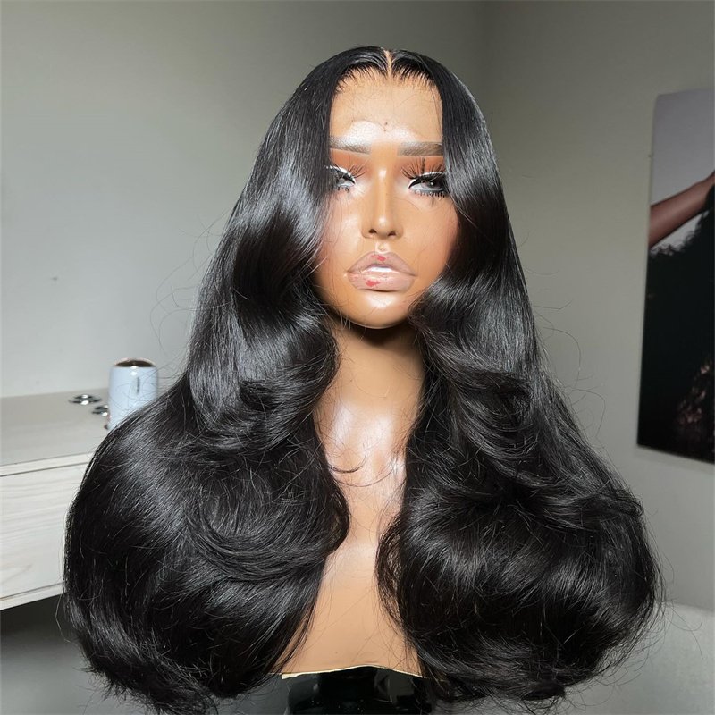 wholesale virgin hair vendors online shopping peruvian human hair wigs for black women 180% full lace wigs
