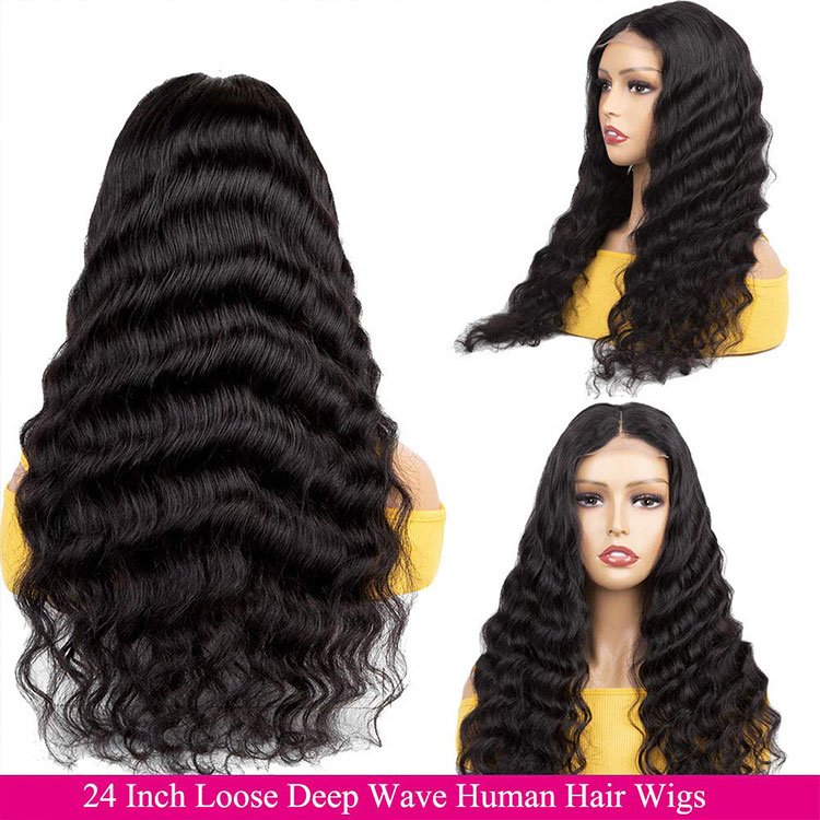Brazilian human hair lace front wigs with Virgin hair 200% density human hair wigs
