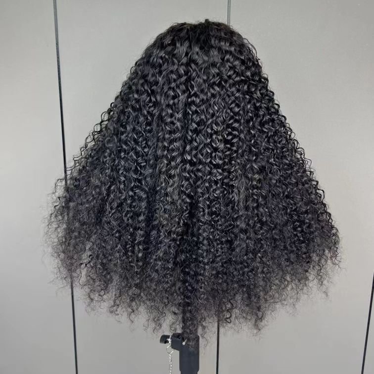 13*4 water curly lace front hair wig curly Brazilian human hair wigs natural black pre plucked for women