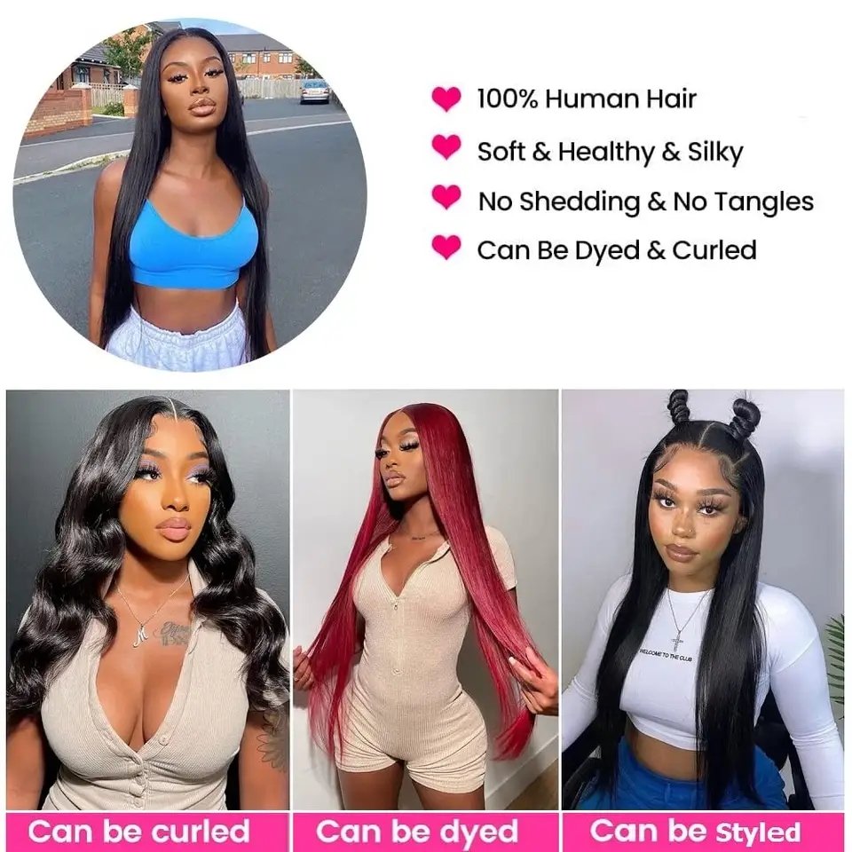 Natural Human Hair Wigs Lace Front Wigs Human Hair, Glueles Wigs Human Hair With Lace Front, Cuticle Aligned Human Hair Wigs