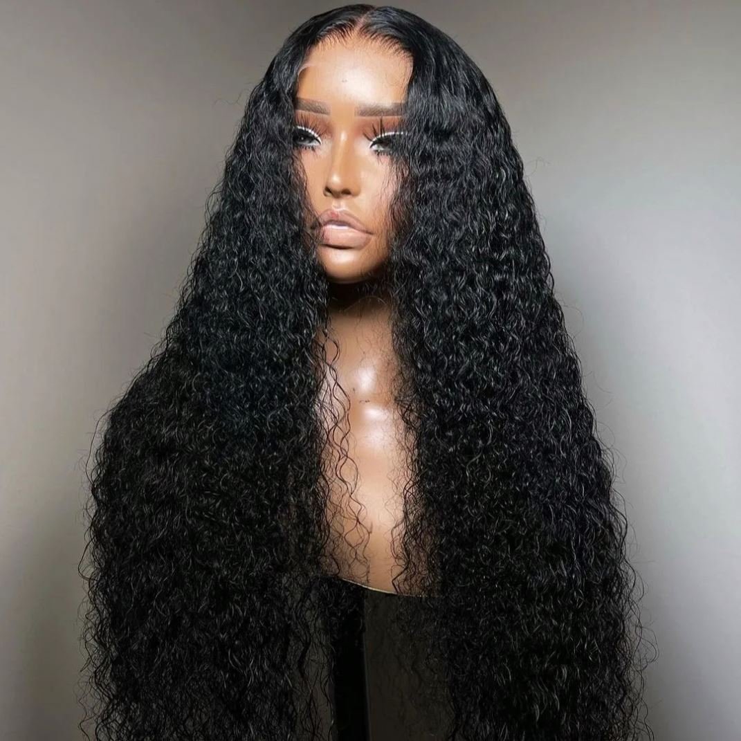 Loose Deep Wave Transparent HD 13x4 13x6 Full Lace Front Frontal Glueless Wig Brazilian Pre Pluck Raw Lace Human Hair Wigs