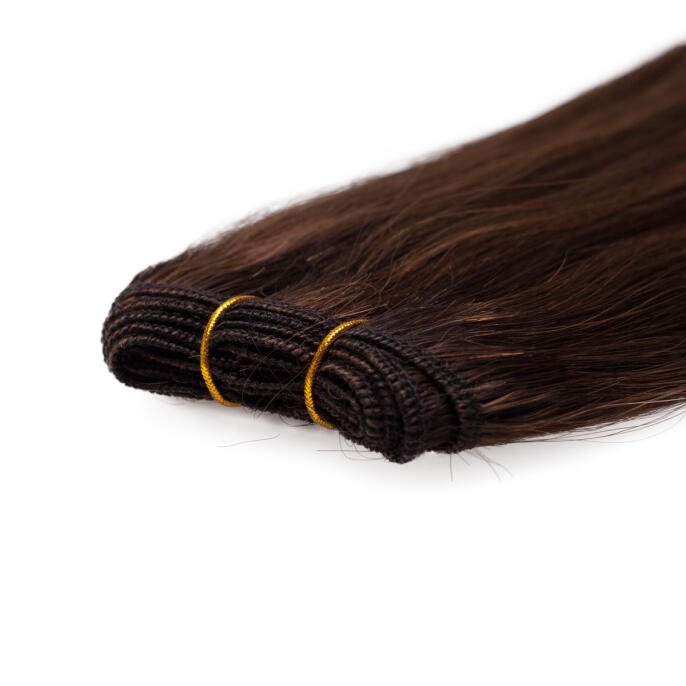 New Invisible No Return Hair Flat Weft Double Drawn Cuticle Intact Vietnamese Hair Handtied genius weft