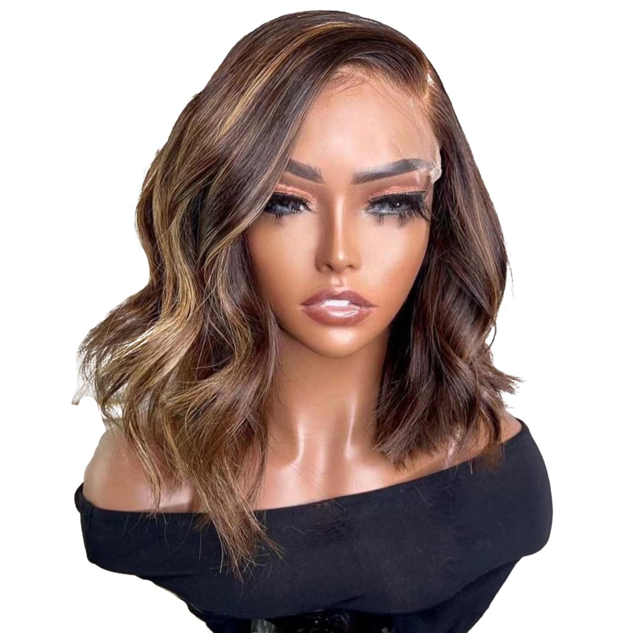 Wholesale Brazilian Hair Wig 12A Grade Real Human Hair Wigs Transparent HD Lace Frontal On Sale
